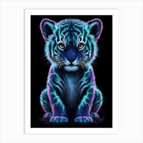 Tiger Cub Art Print