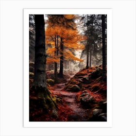 Autumn Forest 5 Art Print