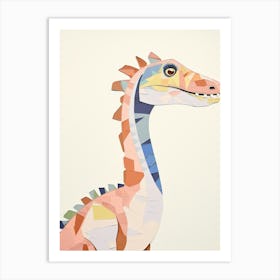 Nursery Dinosaur Art Sinraptor 1 Art Print