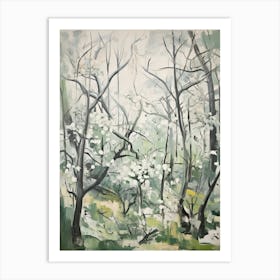 Woods In The Country Side 3 Art Print