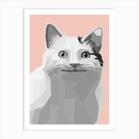 Cat Portrait Art Print