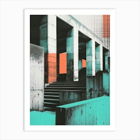 Brutalist012 Art Print