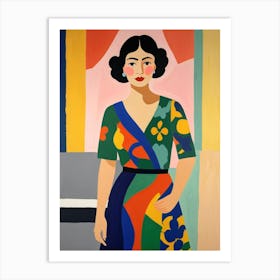 Asian Woman 7 Art Print