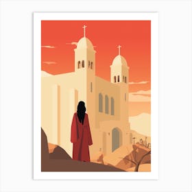 Oman 2 Travel Illustration Art Print