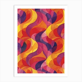 Abstract Swirls 9 Art Print