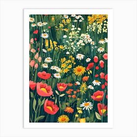 Wildflowers Art Print