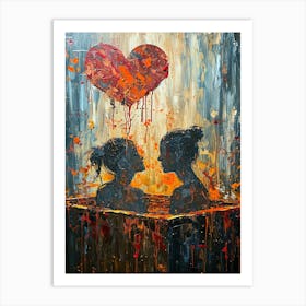 'Love' Valentine Art Print