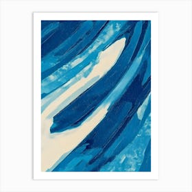 Blue Wave 6 Art Print