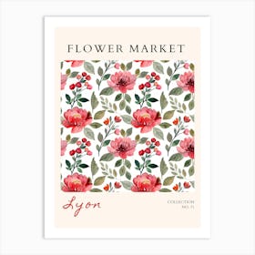 Flower Market 35 Art Print