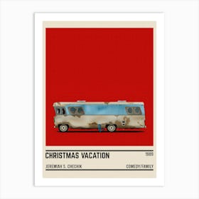 Christmas Vacation Rv Movie Art Print