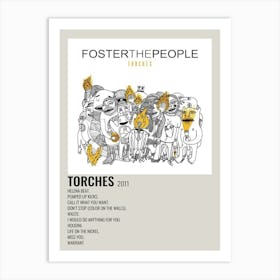 Foster The People Torches 2011 Poster Art Print