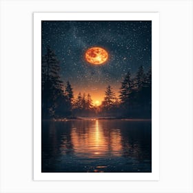 Starry Night 131 Art Print