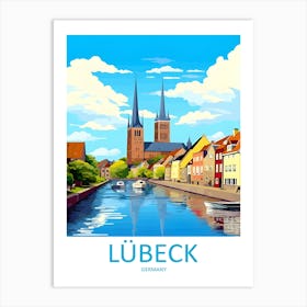 Lubeck Germany Travel 1 Art Print