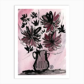 Red Flowers Art Print