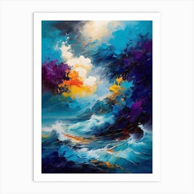 Ocean Waves Art Print