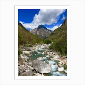 Mountain Stream Art Print