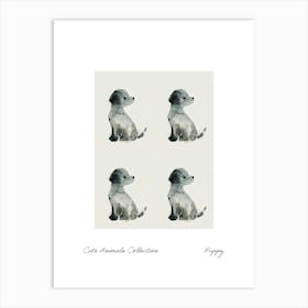 Cute Animals Collection Puppy 1 Art Print