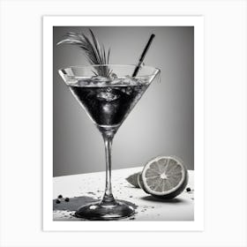 Cocktail 0 (1) Art Print