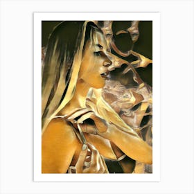 Portrait of a Woman 1 Art Print