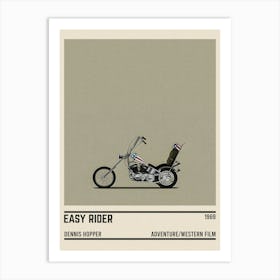 Easy Rider Motorcycle Art Print