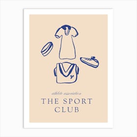 Sport Club Print Art Print