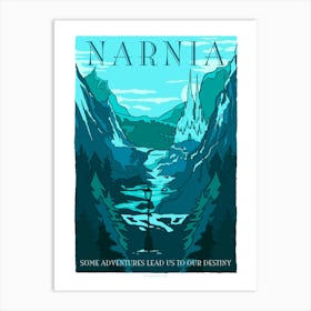 Fictional Travel - Narnia Art Print