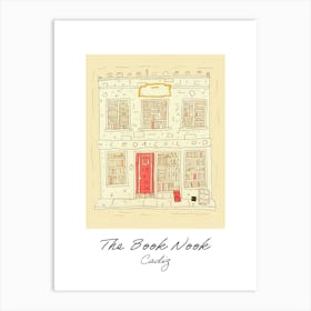 Cadiz The Book Nook Pastel Colours 2 Poster Art Print