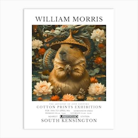 William Morris Exhibition Animals Series 3 Art Print