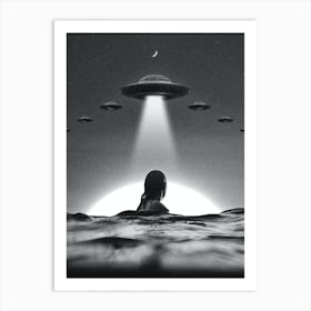 'Moon' Art Print