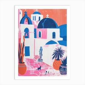 Santorini 28 Art Print