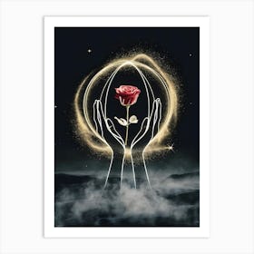 Beauty And The Beast Art Print