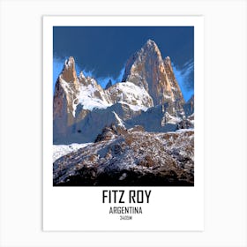 Iamfy 400 1018 Fitz Roy Mountain Copy Art Print