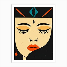 Egyptian Goddess Art Print