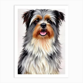 Affenpinscher Watercolour 4 Dog Art Print