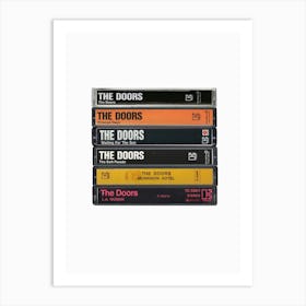 The Doors - Collected Albums - Cassette Print Art Print