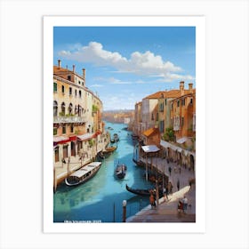 Grand Canal Venice Art Print