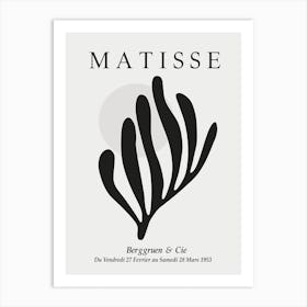 Matisse Minimal Cutout 12 Art Print