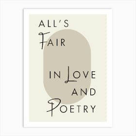 Taylor Swift All's Fair In Love And Poetry 3 Poster