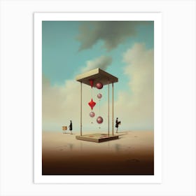 'The Clock' Art Print