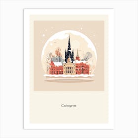 Cologne France 1 Snowglobe Poster Art Print