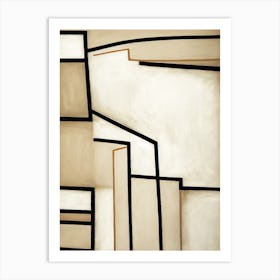 Geometric Abstract Art Print