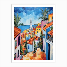 Faro Portugal 8 Fauvist Painting Art Print