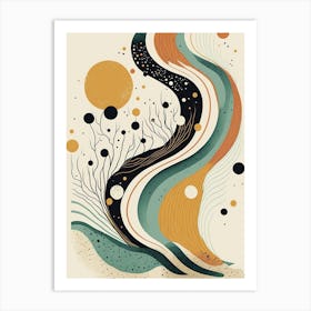 Mid Century Modern Art Print