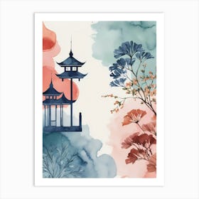 Chinese Pagoda 32 Art Print