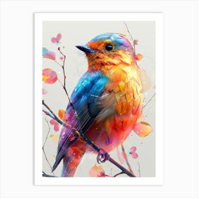 Colorful Bird 9 Art Print