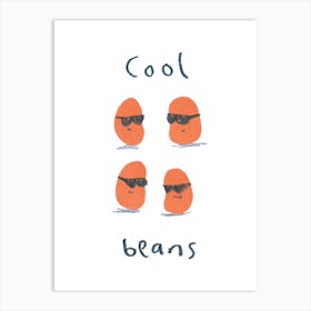 Cool Beans Art Print