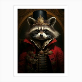 Raccoon Art Print