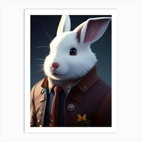 White Rabbit 2 Art Print