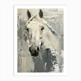 White Horse 1 Art Print