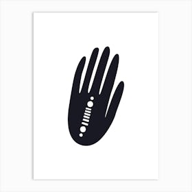 Abstract Hand One Art Print